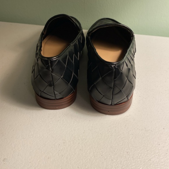 JUSTFAB Women’s Ramsey Black Pointed Toe Loafers - Picture 3 of 8